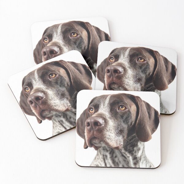 Item preview, French Pointer on White designed and sold by Elisabeth Lucas.