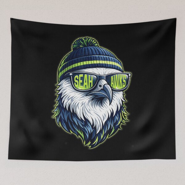 Artikelvorschau, Vintage Sea Hawks High School Spirit Go Sea Hawks Love entworfen und verkauft von tigersLove.