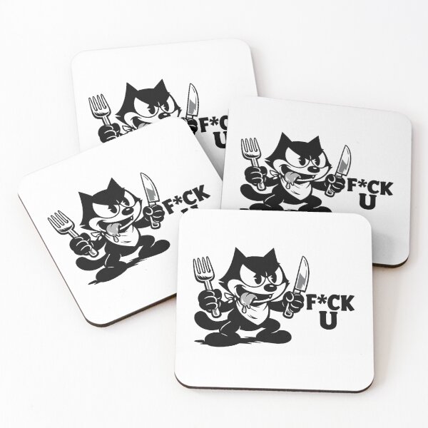 Item preview, Felix the Cat Says “F*ck You” – Vintage Cartoon Attitude designed and sold by Arte Cartoon From TagTeam Group.
