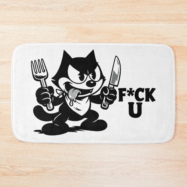 Item preview, Felix the Cat Says “F*ck You” – Vintage Cartoon Attitude designed and sold by Arte Cartoon From TagTeam Group.