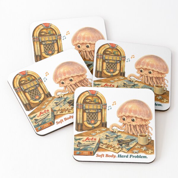 Item preview, Jellyfish jigsaw jukebox designed and sold by LiamFitzpatrick.