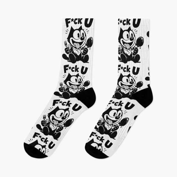 Item preview, Felix the Cat Says “F*ck You” designed and sold by Arte Cartoon From TagTeam Group.