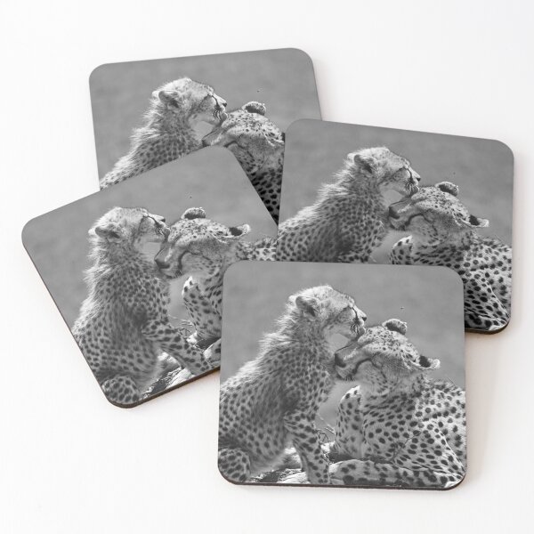 Item preview, Cheetah mother with cub designed and sold by ChristinaSnaps.