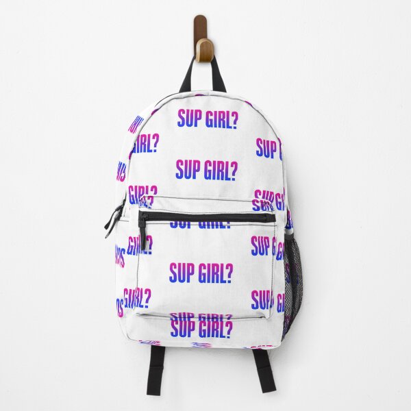Item preview, Sup Girl? Pink and Blue Bold designed and sold by Memes N Lore .