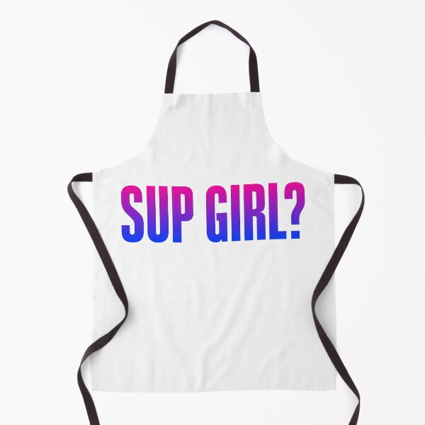 Item preview, Sup Girl? Pink and Blue Bold designed and sold by Memes N Lore .