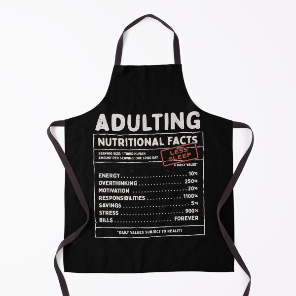 Item preview, Adulting Facts designed and sold by GODZILLARGE.