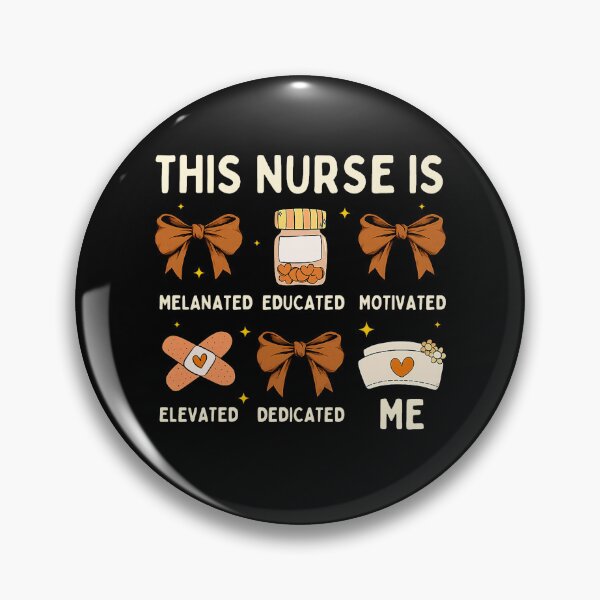 Item preview, This Nurse is Melanated Educated Motivated Elevated Melanin designed and sold by RobertKnow.