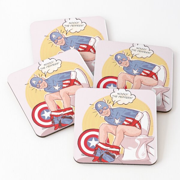 Item preview, Superhero's Spicy Mishap designed and sold by Arte Cartoon From TagTeam Group.
