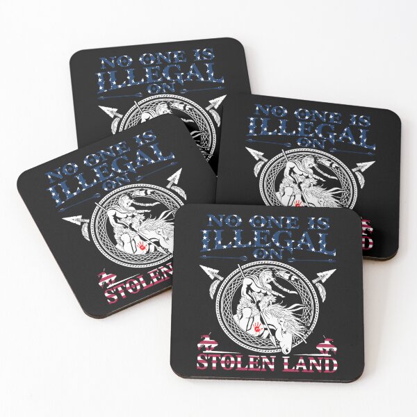 Item preview, No One is Illegal On Stolen Land designed and sold by Nicolehaviso.