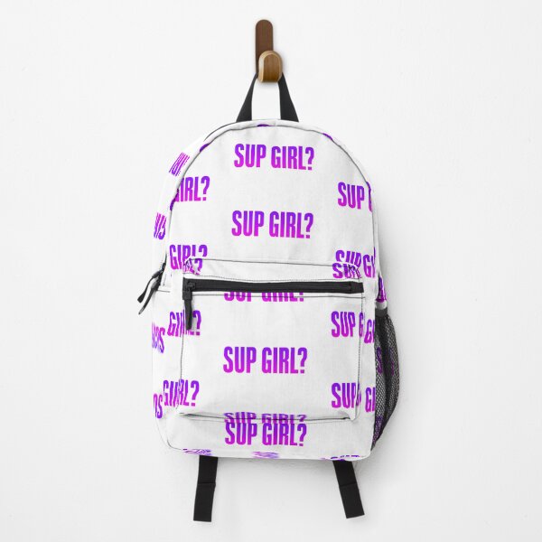 Item preview, Sup Girl? Pink and Purple Bold designed and sold by Memes N Lore .