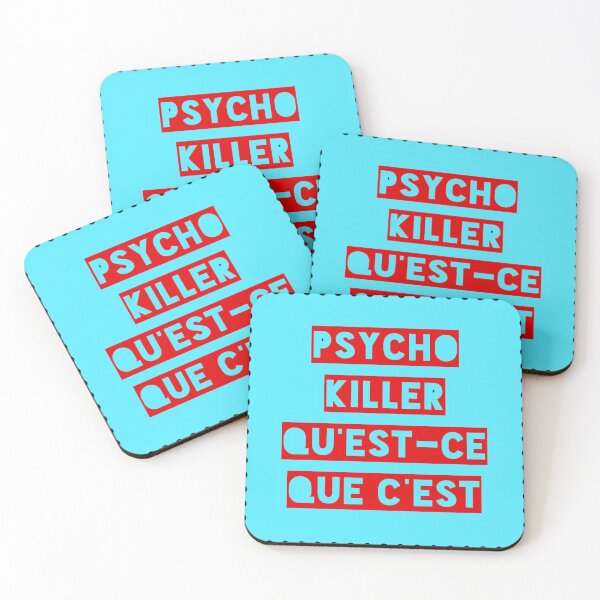 Item preview, Psycho Killer - The Talking Heads designed and sold by 1SadBlackSheep.