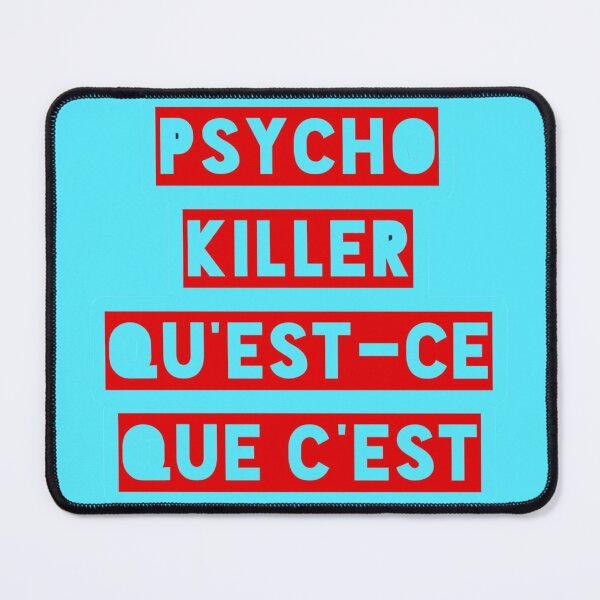 Item preview, Psycho Killer - The Talking Heads designed and sold by 1SadBlackSheep.