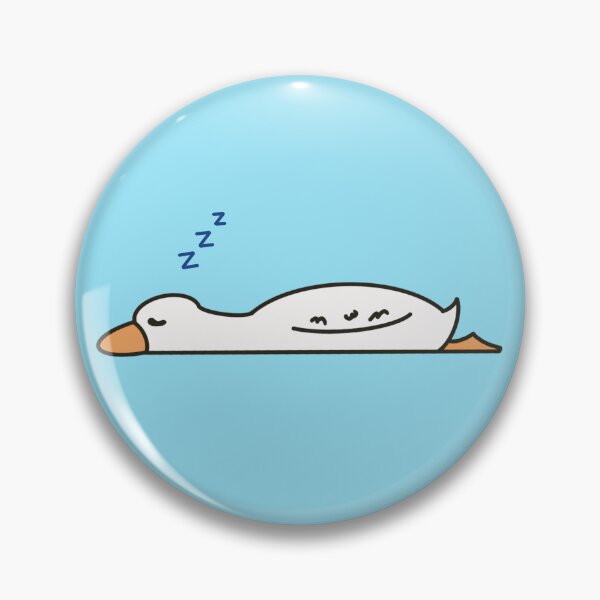 Item preview, Sleepy Goose Taking a Snooze designed and sold by TheWindDropShop.
