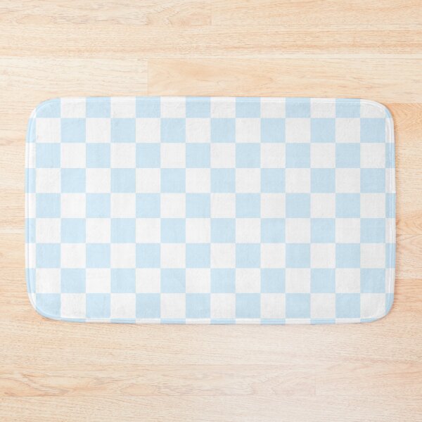 Item preview, Pastel Blue Checkerboard Pattern designed and sold by Zaya_art.