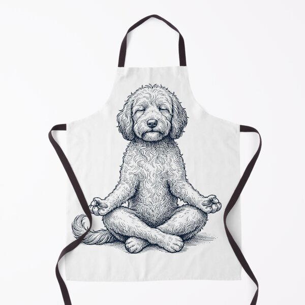 Item preview, Vintage Cockapoo Yoga Lotus Meditation Dog Lover designed and sold by DoodleTortle.
