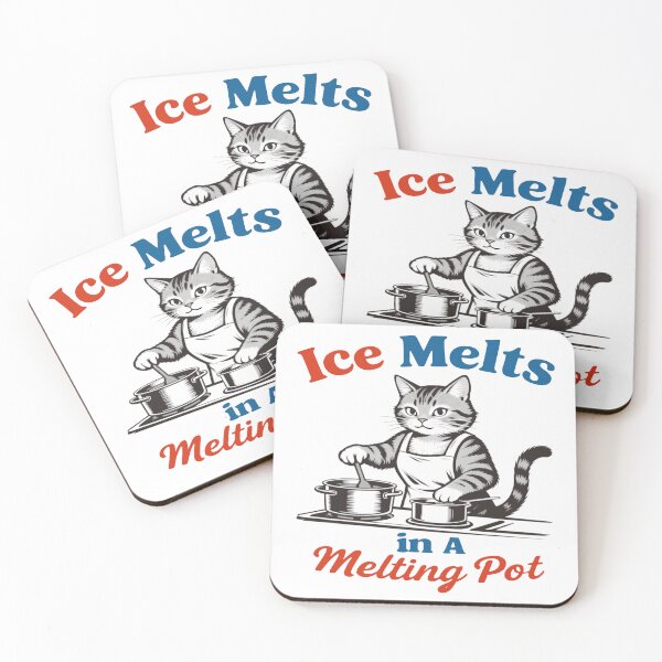 Item preview, Ice Melts In A Melting Pot Cat. designed and sold by EunsooLee.