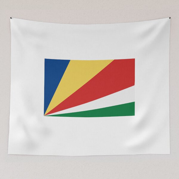 Item preview, Seychelles colorful flag designed and sold by vibeno1.