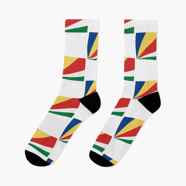 Item preview, Seychelles colorful flag designed and sold by vibeno1.