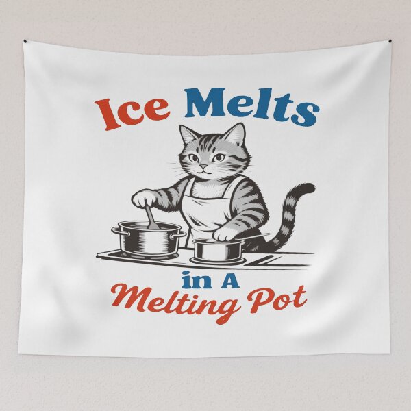 Item preview, Ice Melts In A Melting Pot Cat. designed and sold by EunsooLee.