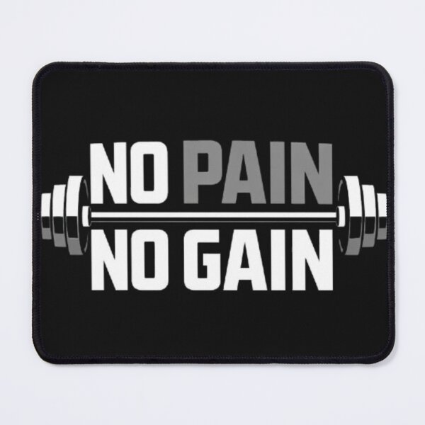 Item preview, No Pain No Gain – Hardcore Gym Motivation Design designed and sold by wanado.