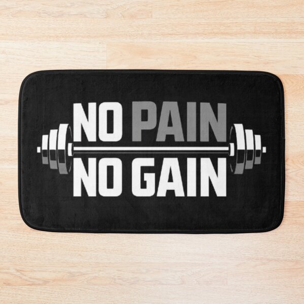 Item preview, No Pain No Gain – Hardcore Gym Motivation Design designed and sold by wanado.