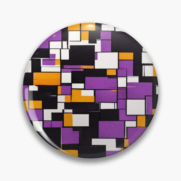 Item preview, retro-futuristic pattern colorful geometric abstract design designed and sold by SmashingDeals.