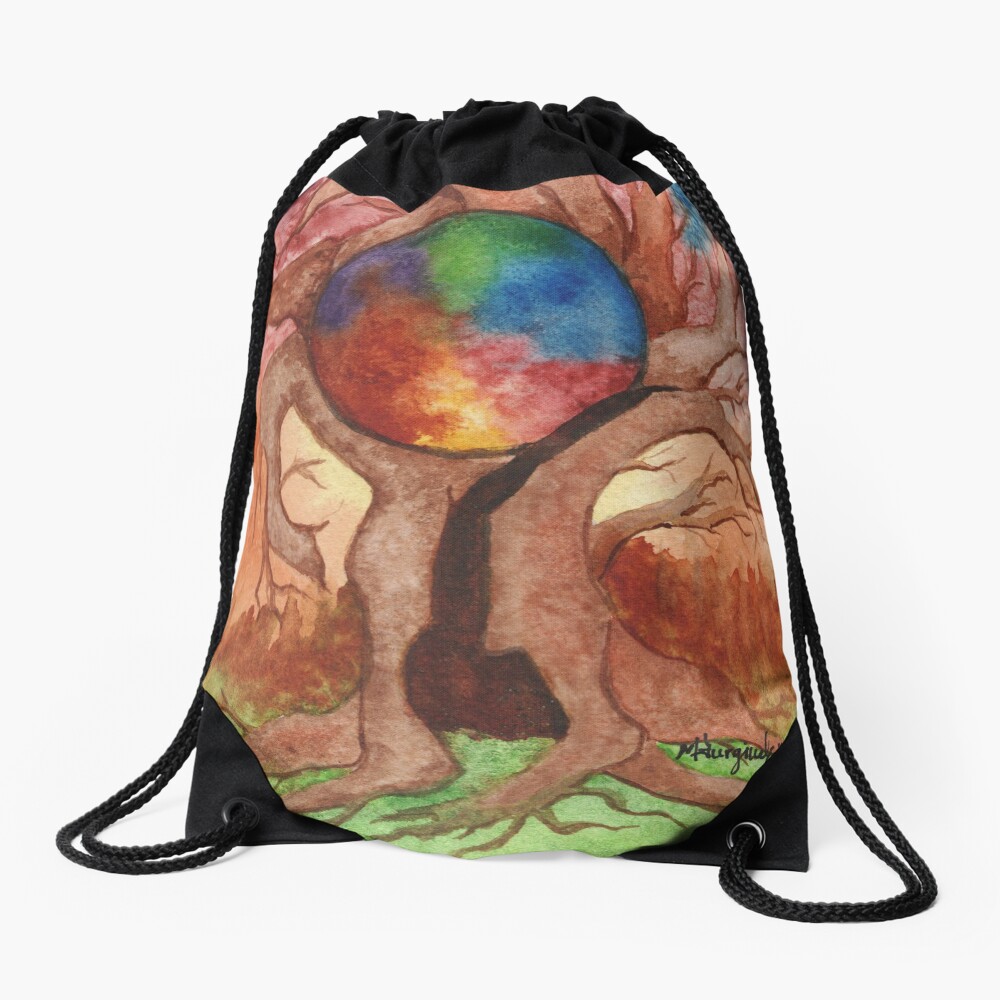 Item preview, Drawstring Bag designed and sold by Hueswithheart.