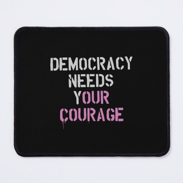 Item preview, Democracy Needs Your Courage (Women’s March) designed and sold by NilCaelum.