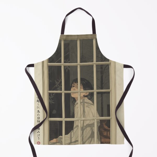 Item preview, WINTER SUNLIGHT - Ryunosuke Akutagawa Zen Poetry Japanese Kanji Art designed and sold by KanjiShokunin.
