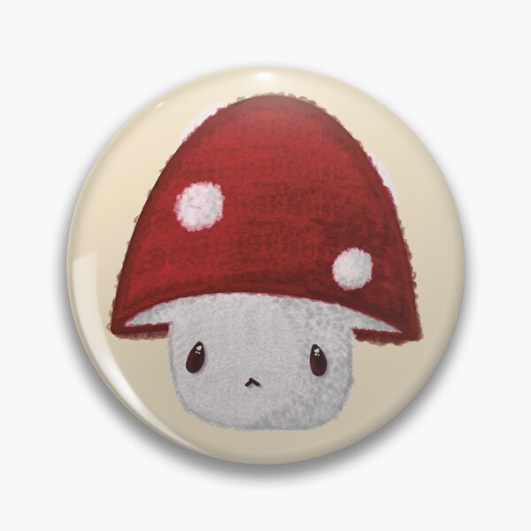 Item preview, Kawaii Crochet Inspired Mushroom Plush designed and sold by TheWindDropShop.