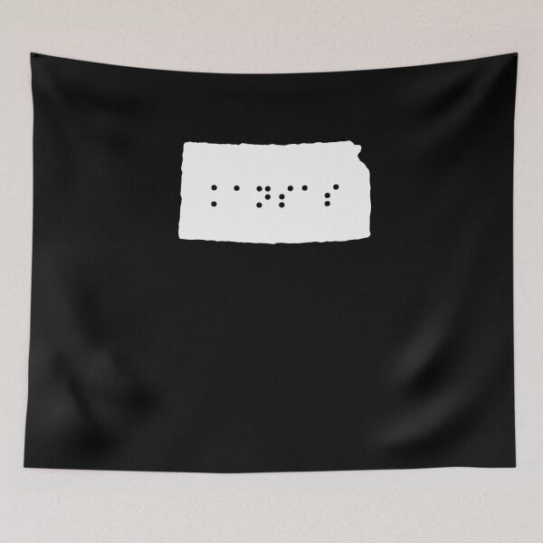 Item preview, KANSAS State Shape Braille Shirt designed and sold by brizodesign.