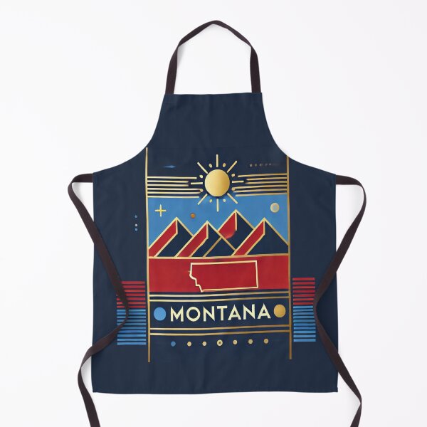 Item preview, MONTANA STATE FLAG designed and sold by Globalcitytees.