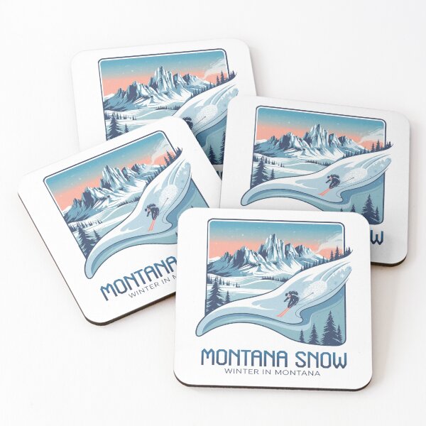 Item preview, MONTANA STATE- WINTER designed and sold by Globalcitytees.