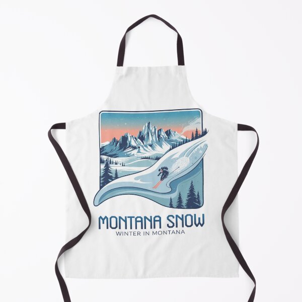 Item preview, MONTANA STATE- WINTER designed and sold by Globalcitytees.