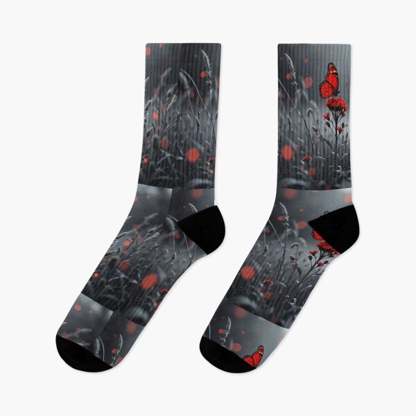 Item preview, Crimson Butterfly in the Dark designed and sold by PixelVibe782.