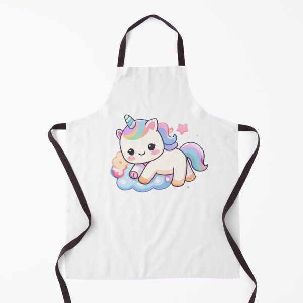 Item preview, Kawaii Unicorn on Cloud – Rainbow Pastel Fantasy Stickers designed and sold by Kallandra.