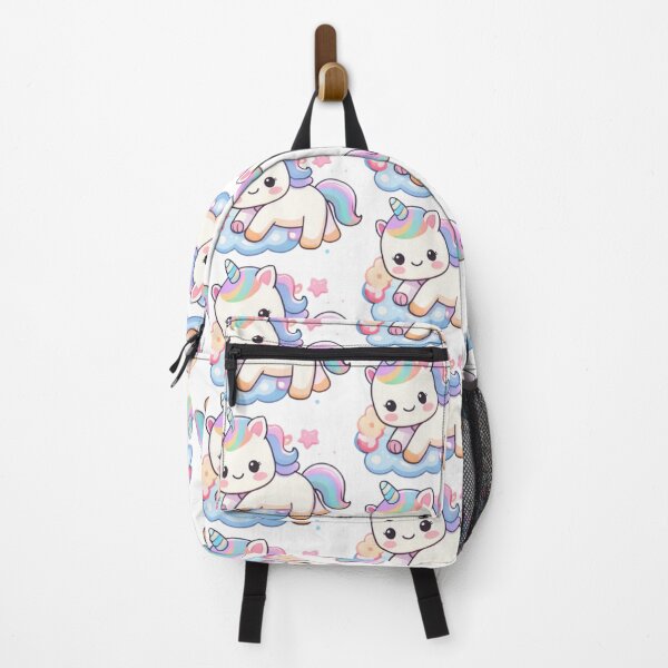 Item preview, Kawaii Unicorn on Cloud – Rainbow Pastel Fantasy Stickers designed and sold by Kallandra.