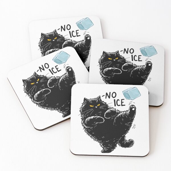 Item preview, Cat Says NO ICE designed and sold by gusmanvinagetti.