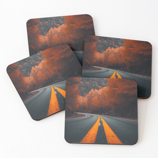 Item preview, Autumn Journey on the Winding Road designed and sold by PixelVibe782.