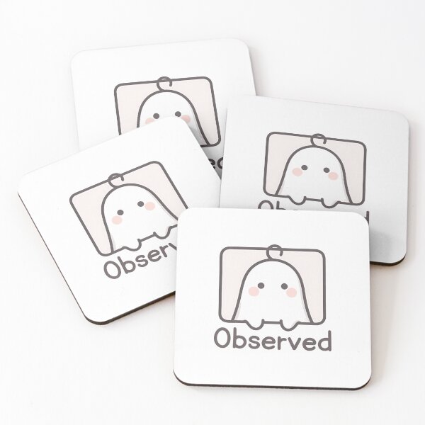 Item preview, Cute Shy Ghost Feeling Quietly Observed Today designed and sold by SassyArtistry.