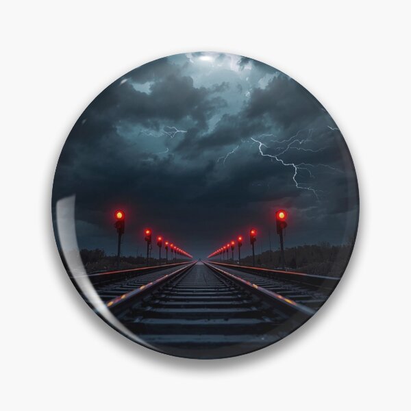 Item preview, Storm on the Silent Tracks designed and sold by PixelVibe782.