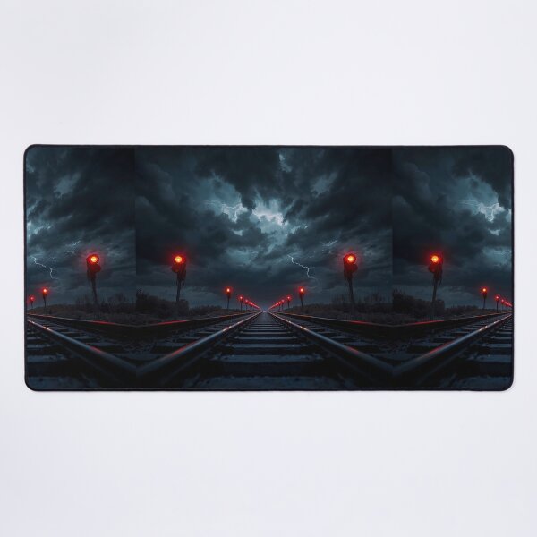 Item preview, Storm on the Silent Tracks designed and sold by PixelVibe782.