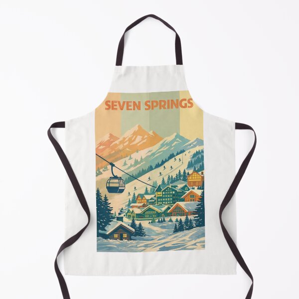 Item preview, Seven Springs Winter Village and Gondola in Pennsylvania’s Laurel Mountains designed and sold by Places On Earth.