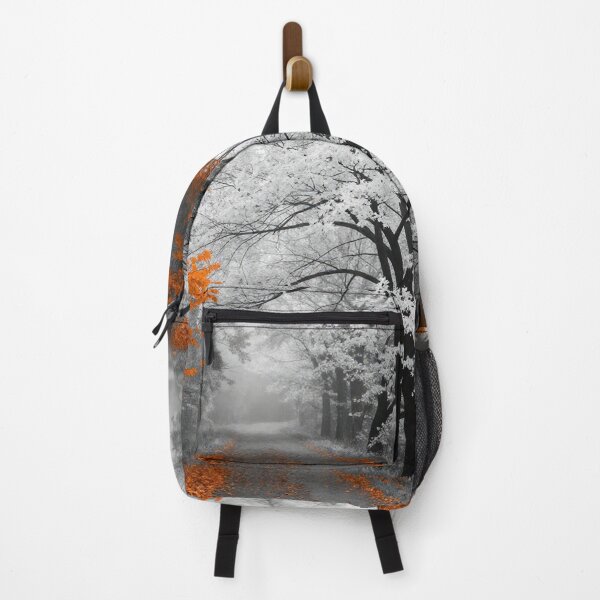 Item preview, Orange Leaves in the Misty Forest designed and sold by PixelVibe782.