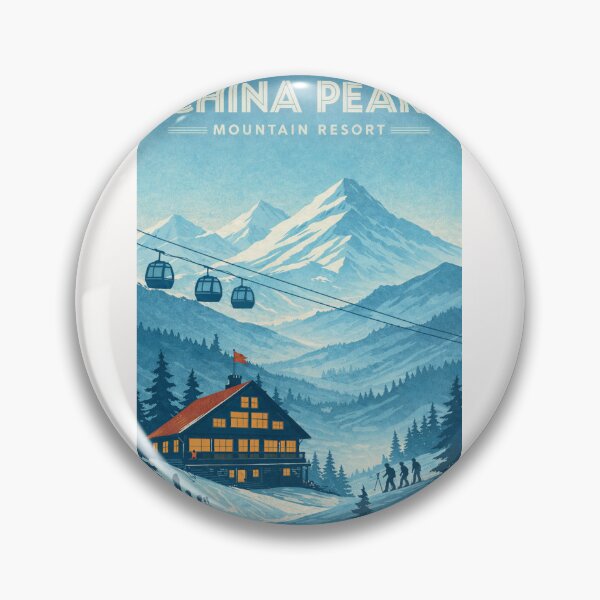 Item preview, China Peak Mountain Resort in Sierra National Forest, California designed and sold by Places On Earth.
