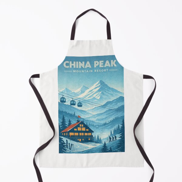 Item preview, China Peak Mountain Resort in Sierra National Forest, California designed and sold by Places On Earth.