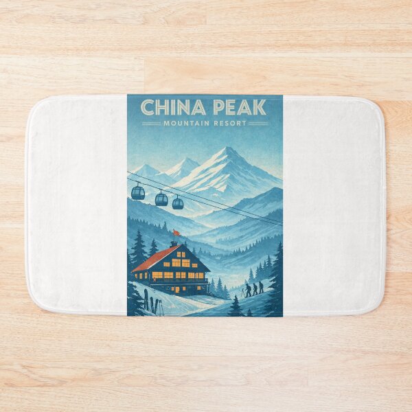 Item preview, China Peak Mountain Resort in Sierra National Forest, California designed and sold by Places On Earth.