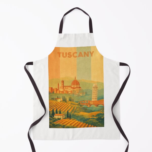 Item preview, Tuscany Italy with Florence Cathedral, Leaning Tower of Pisa and Vineyards designed and sold by Places On Earth.