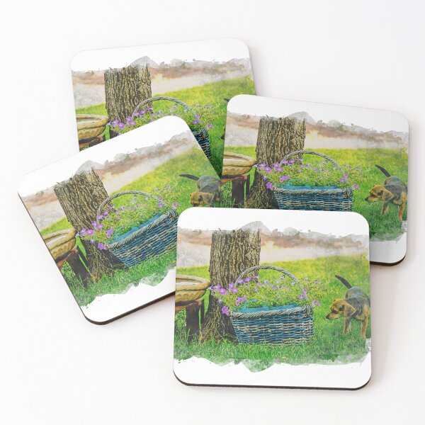 Item preview, Puppy Exploring Garden designed and sold by craigm.