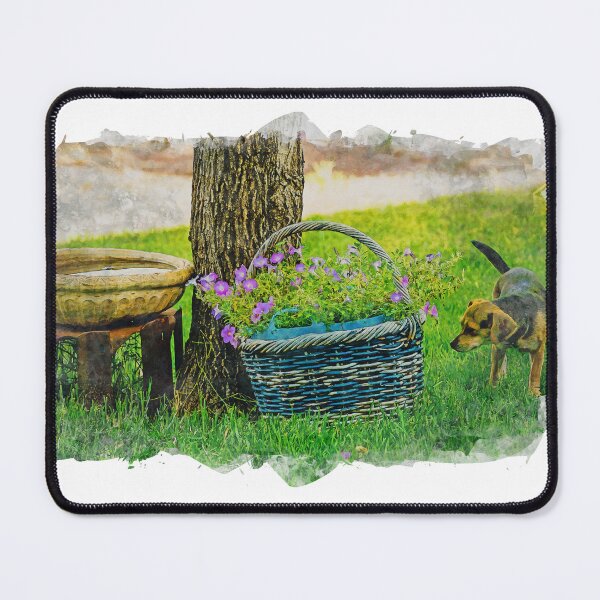 Item preview, Puppy Exploring Garden designed and sold by craigm.